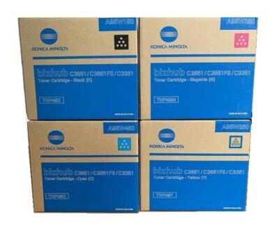 Toner Konica Minolta Bizhub C350 / C351 – Noir et Couleurs Haute Qualité