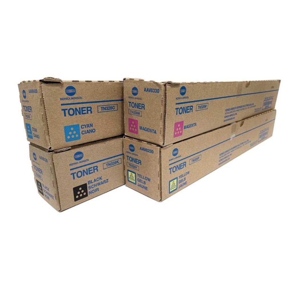 Toner Konica Minolta Bizhub C220 / C280 – Impression Haute Qualité Noir et Couleurs