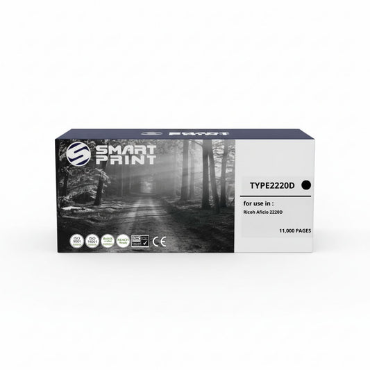 Toner Smart Print Compatible TYPE2220D – 11 000 Pages | Ricoh Aficio 2220D