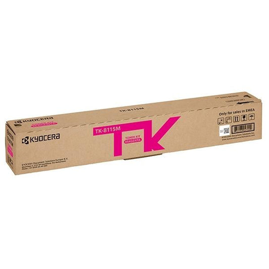 Toner Kyocera TK-8115 Magenta Original – Cartouche Haute Performance pour TASKalfa