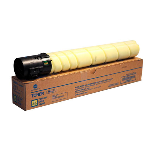 Toner Konica Minolta TN-514 Jaune Original – Haute Qualité pour Bizhub