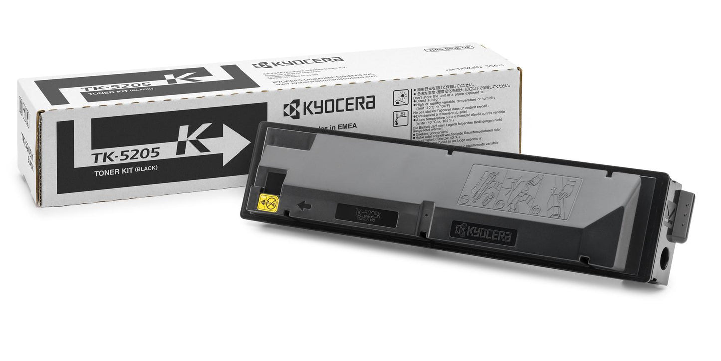 Toner Kyocera TK-5205 Noir (Black) Original – Cartouche Haute Performance pour TASKalfa