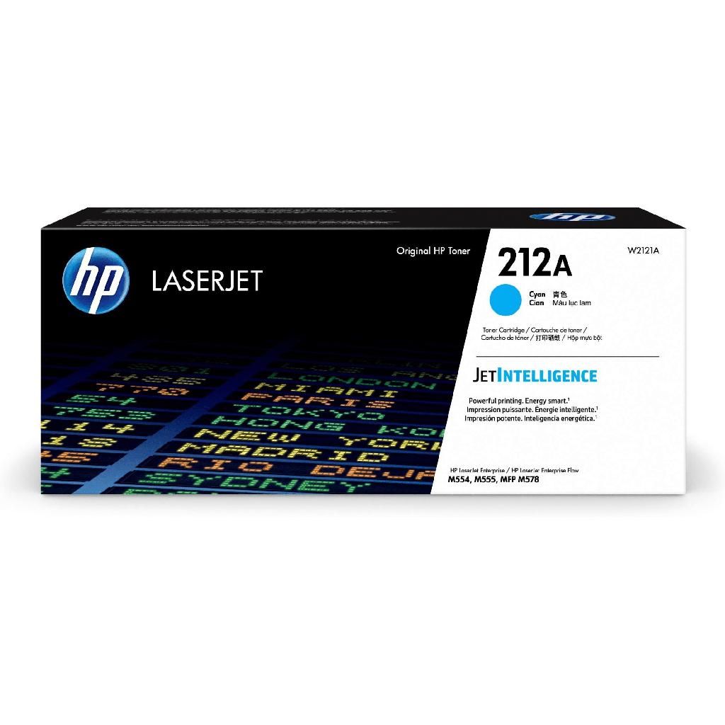 Toner HP 212A Cyan Original (W2121A) – Couleurs Précises et Impression Haute Qualité