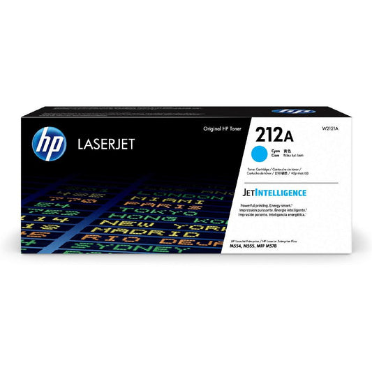 Toner HP 212A Cyan Original (W2121A) – Couleurs Précises et Impression Haute Qualité