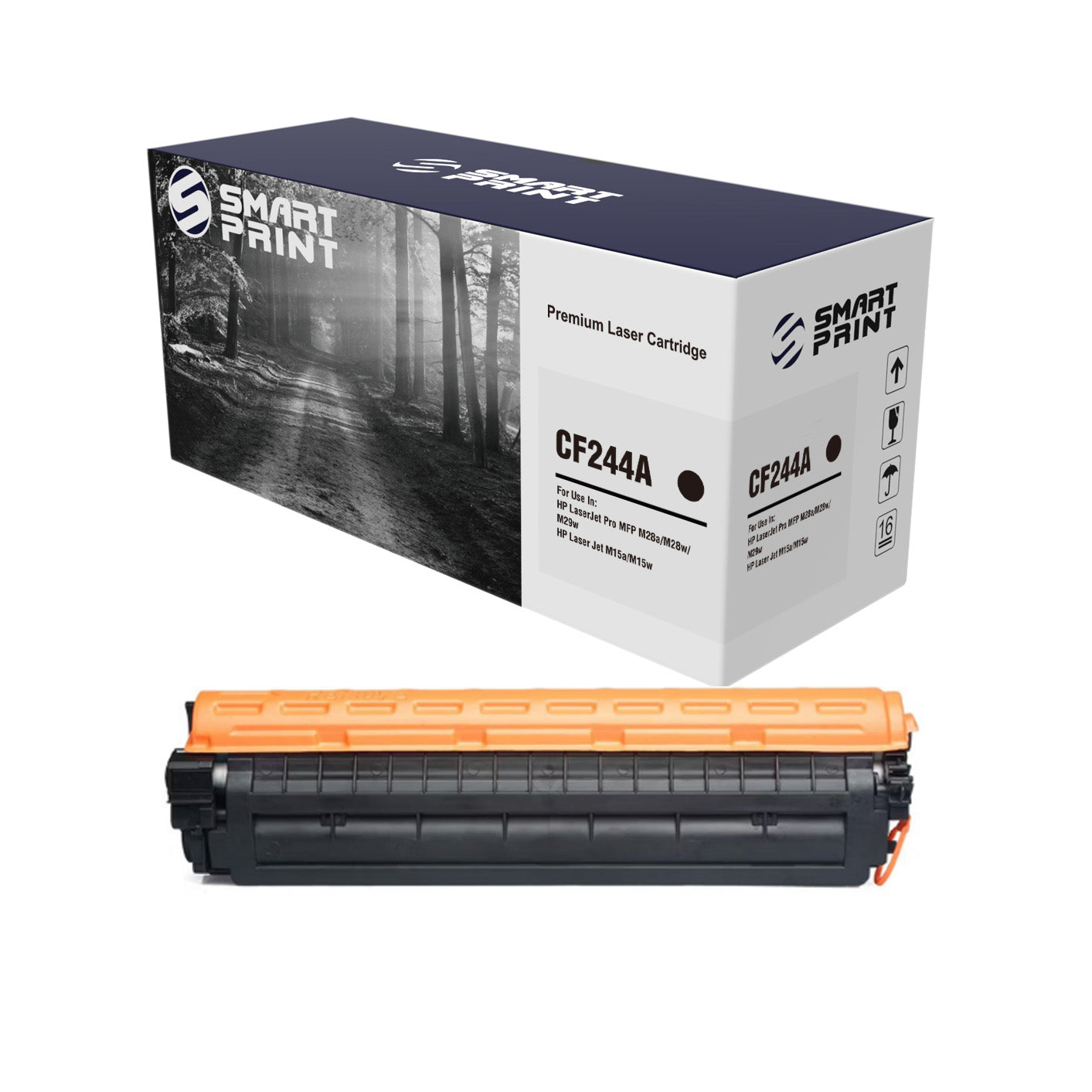 Toner Smart Print Compatible CF244A (44A) – Jusqu’à 1 000 Pages | HP LaserJet Pro M15a / M15w & MFP M28a / M28w
