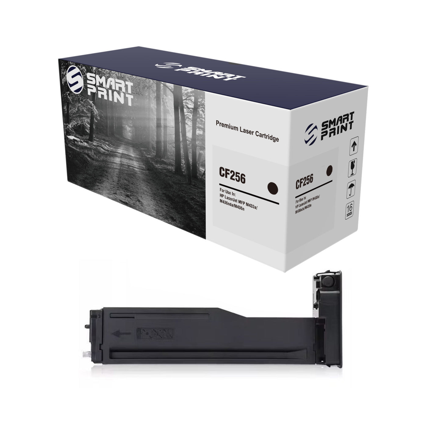 Toner Smart Print Compatible CF256A (56A) – Jusqu’à 7 400 Pages | HP LaserJet MFP M433a / M436n / M436nda