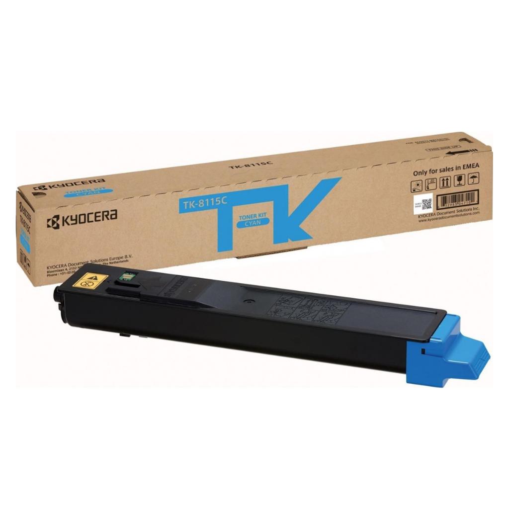 Toner Kyocera TK-8115 Cyan Original – Cartouche Haute Performance pour TASKalfa