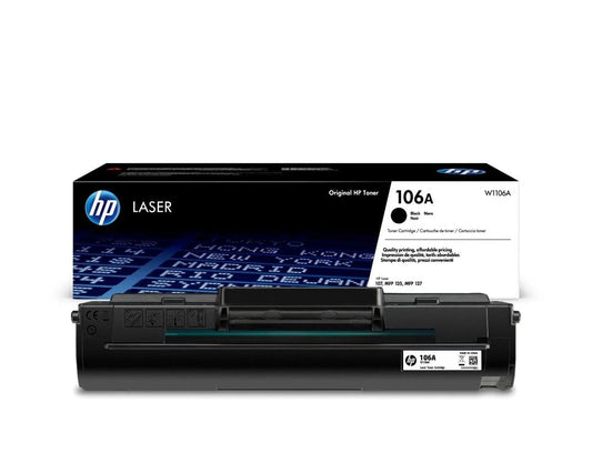 Toner HP 106A Noir Original (W1106A) – Impression Laser Haute Qualité