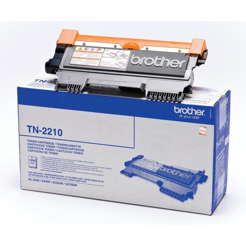 Toner Brother TN-2210 pour HL-2240 / HL-2250 – 1 200 Pages Haute Qualité