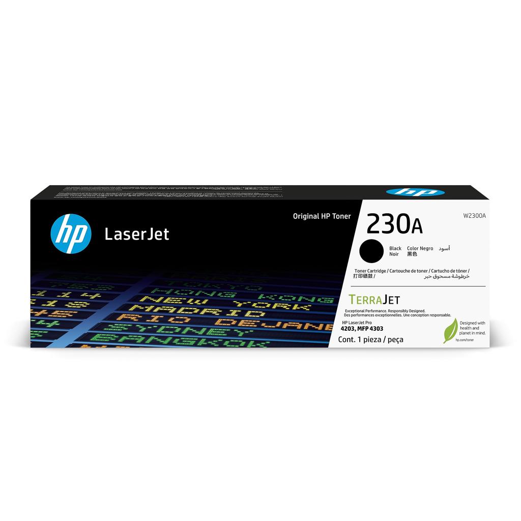 Toner HP 230A Noir Original (W2300A) – Impression Laser Haute Qualité