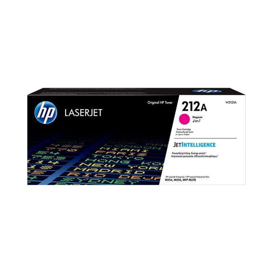 Toner HP 212A Magenta Original (W2123A) – Couleurs Vives et Impression Haute Qualité