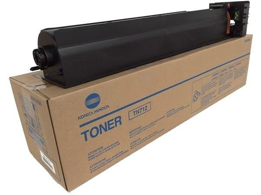 Toner Konica Minolta TN-712 Noir Original – Haute Capacité et Impression Professionnelle
