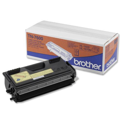 Toner Brother TN-7600 pour HL-1650 / HL-1850 / DCP-8020 – Impression Laser Haute Qualité