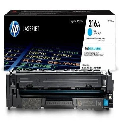 Toner HP 216A Cyan Original (W2411A) – Couleurs Précises et Impression Haute Qualité