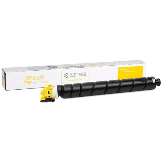 Toner Kyocera TK-8365 Jaune (Yellow) Original – Cartouche Haute Performance pour TASKalfa