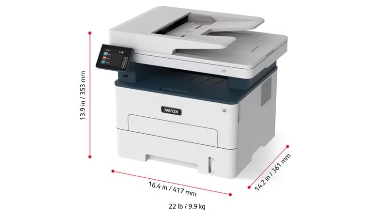 Xerox B235 – Imprimante Laser Monochrome Multifonction Wi-Fi