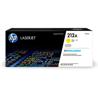 Toner HP 212A Jaune Original (W2122A) – Couleurs Éclatantes et Impression Haute Qualité