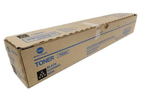 Toner Konica Minolta TN328 Noir Original – Haute Capacité et Impression Professionnelle