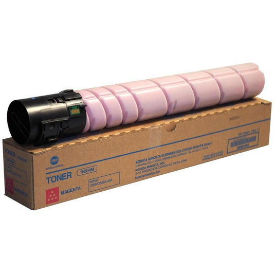 Toner Konica Minolta TN-514 Magenta (MG) 250g – Original pour Bizhub C458/C558/C658