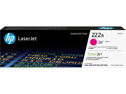Toner HP 222A Magenta Original (W2223A) – Couleurs Vives et Impression Haute Qualité