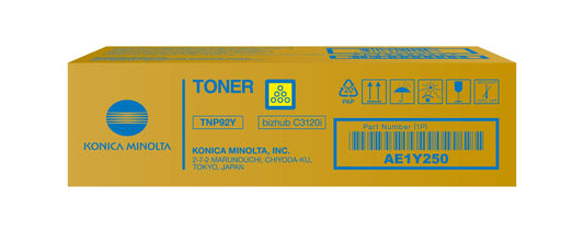 Toner Jaune Konica Minolta Bizhub C3100P Original – Couleurs Vives et Impression Haute Qualité