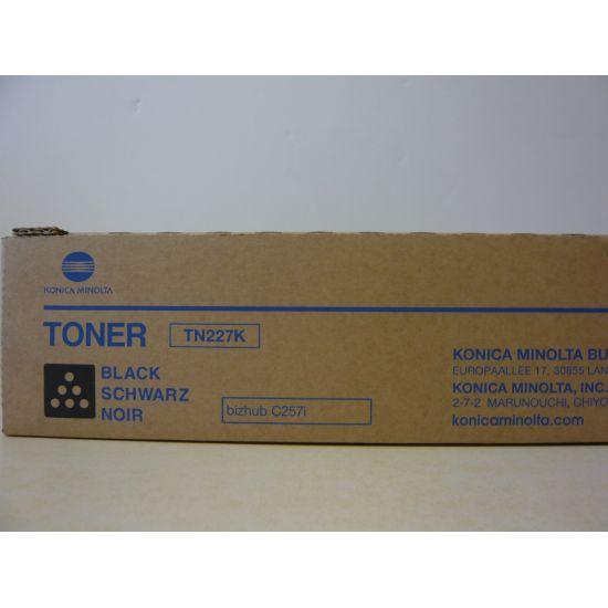 Toner Konica Minolta TN227 Noir Original – Haute Capacité et Impression Professionnelle