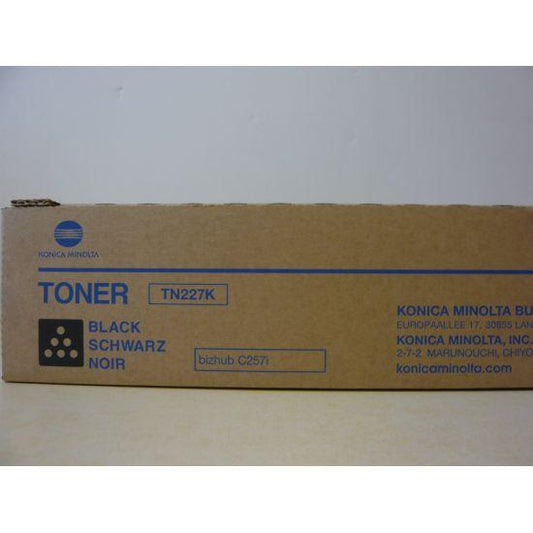 Toner Konica Minolta TN227 Noir Original – Haute Capacité et Impression Professionnelle