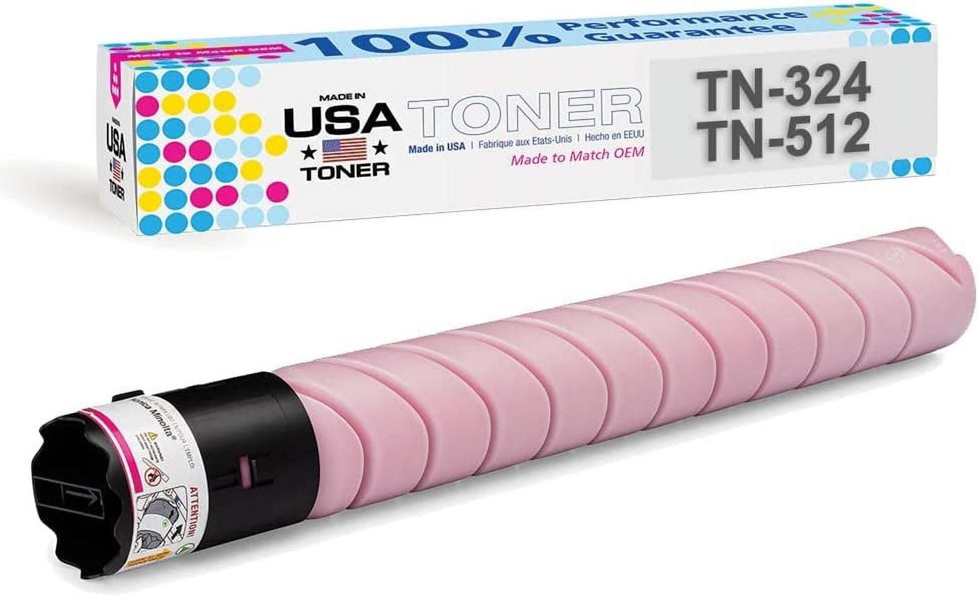 Toner Konica Minolta TN324 Magenta Original – Couleur Vive et Impression Haute Qualité