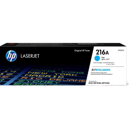Toner HP 216A Cyan Original (W2411A) – Couleurs Précises et Impression Haute Qualité