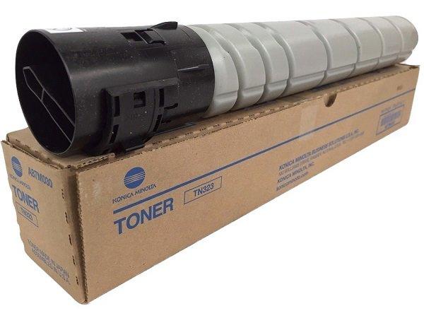 Toner Konica Minolta TN323 Noir Original – Impression Professionnelle Haute Qualité